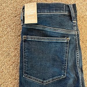 Madewell 10” High Rise Skinny Jeans